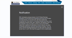 Desktop Screenshot of irglobalrankings.com